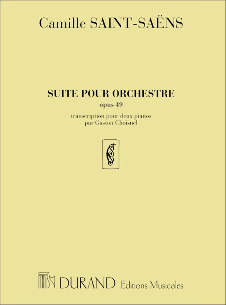 Suite D'Orchestre 2 Pianos 4 Ms